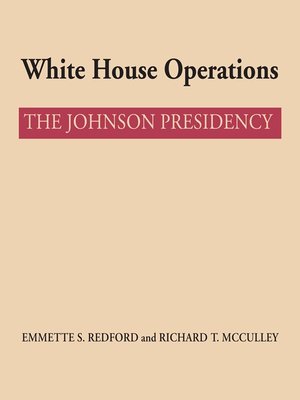 cover image of White House Operations